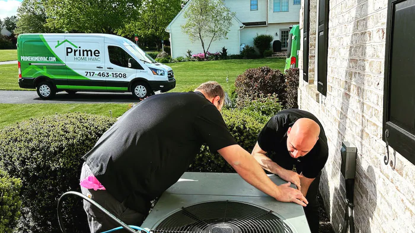 prime hvac working men